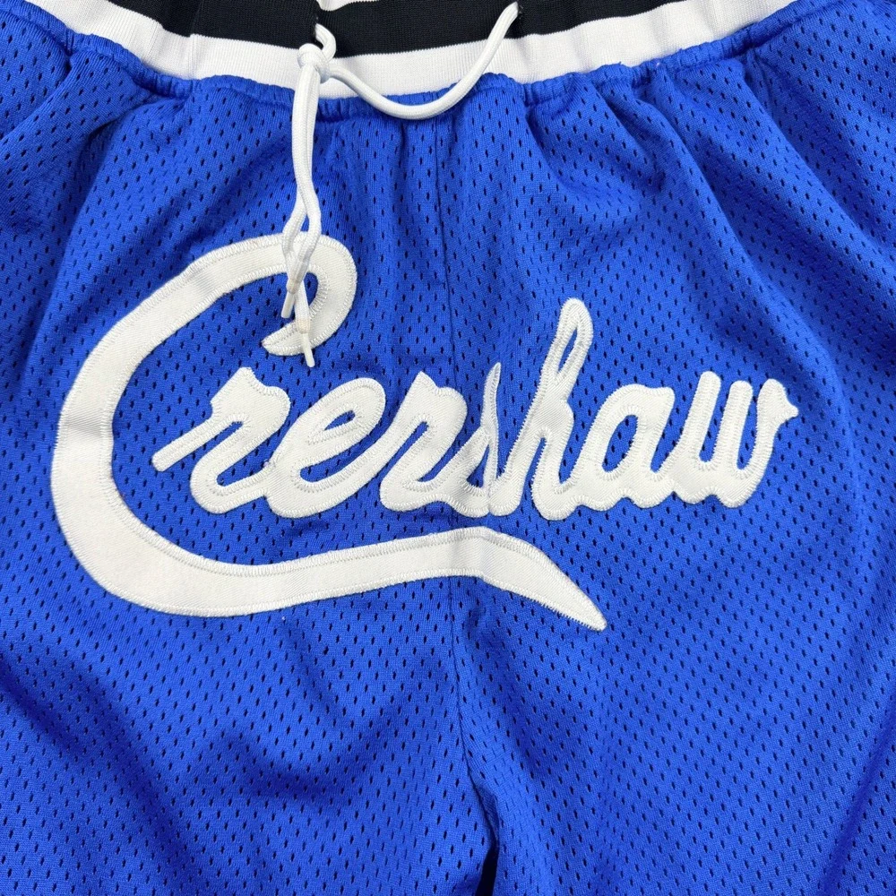 Headgear Classics Nipsey Hussle Crenshaw Basketball‎ Shorts Blue Men's XL Mesh